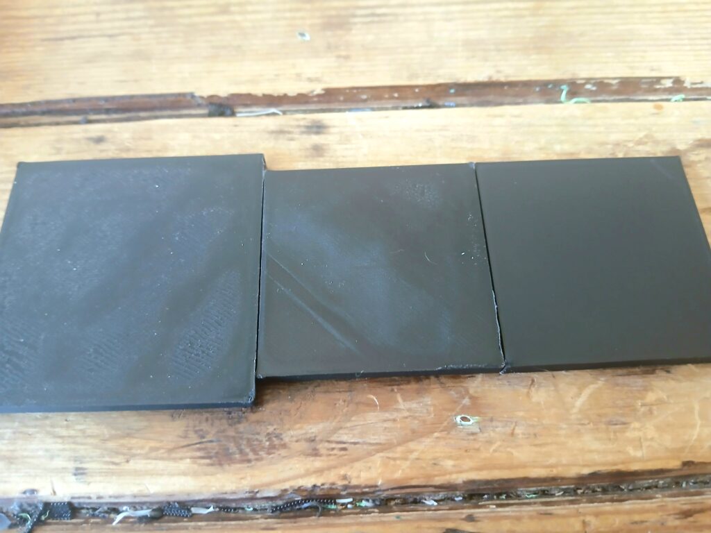 Ironing - Calibrating for perfection 1 Improvement in smoothing. From default settings to perfection